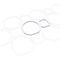 Ekena Millwork Extra Small Hemingway Decorative Fretwork Wall Panels in Architectural PVC, 12 "W x 7 3/8"H x 3/8"T WALP08X08HEM - alternate 2
